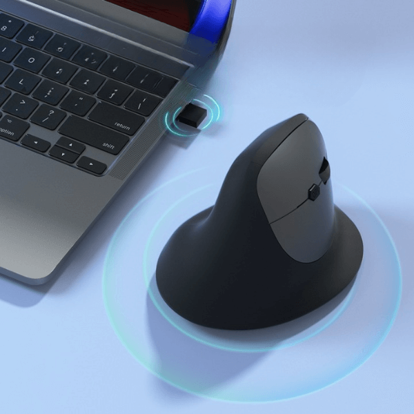 USB Interface Wireless Right Handed Vertical Mouse