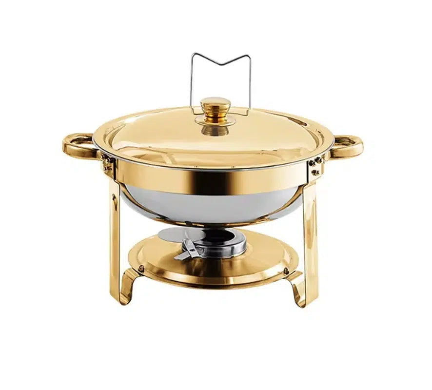 5L Luxury Stainless Steel Gold Buffet Chafing Dish