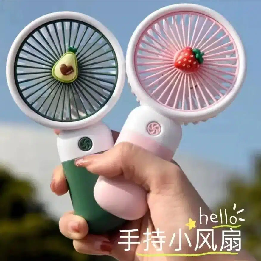Cute Fruit Mini Handheld Fan
