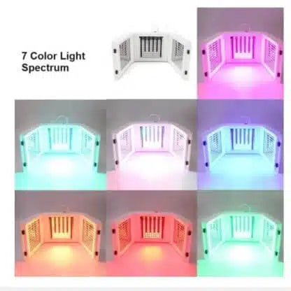 OmegaGlow Pro 7-Color LED Light Therapy Mask