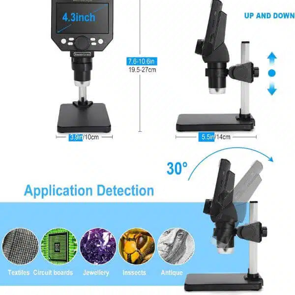 Digital Microscope With PC View Supporting